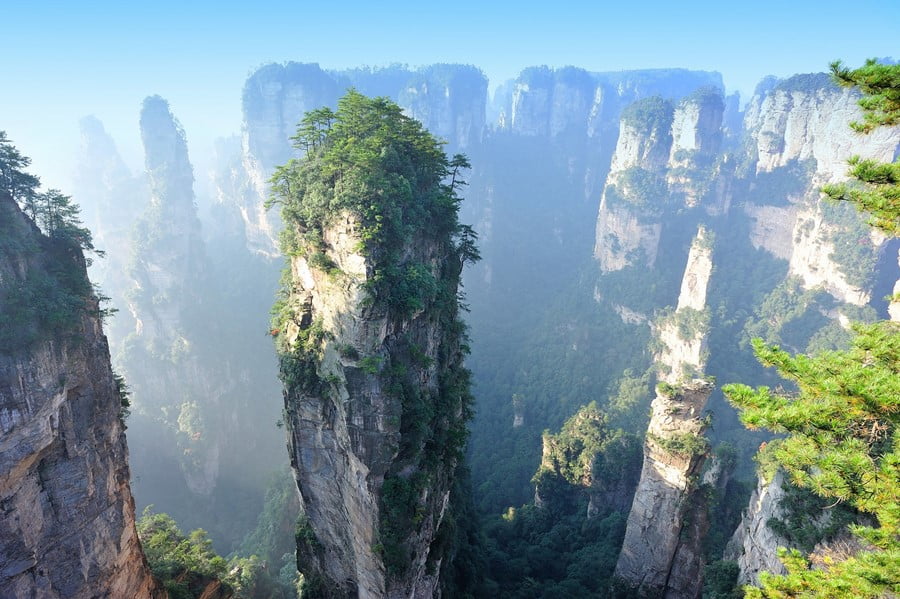 Zhangjiajie National Forest Park China